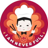I Am Never Full logo